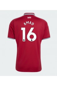 Manchester United Amad Diallo #16 Fotballdrakt Hjemme Klær 2026-27 Korte ermer